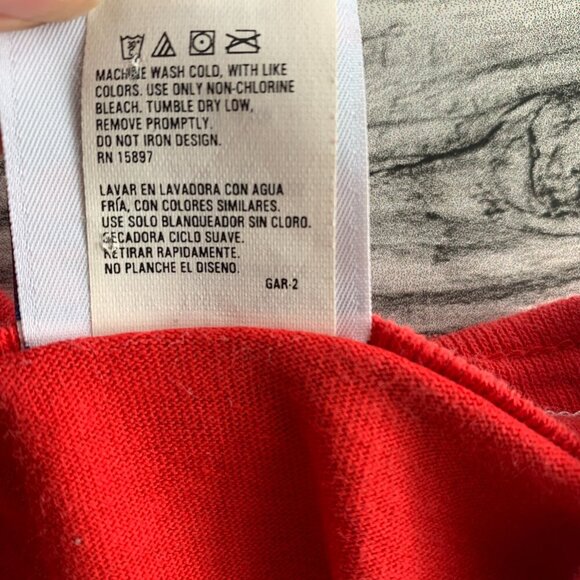 New York Rangers Vintage Jersey V-Neck Short Sleeve Shirt - Picture 10 of 15